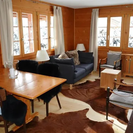 Apartment Hivernants Le Rez By Interhome Apartment Schonried